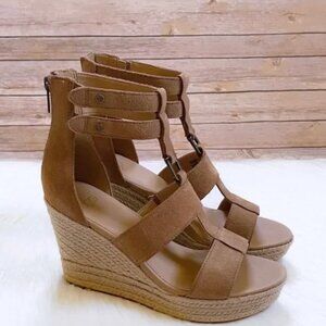 NEW Ugg Australia Kolfax Leather Wedge Sandal Retail: $150
